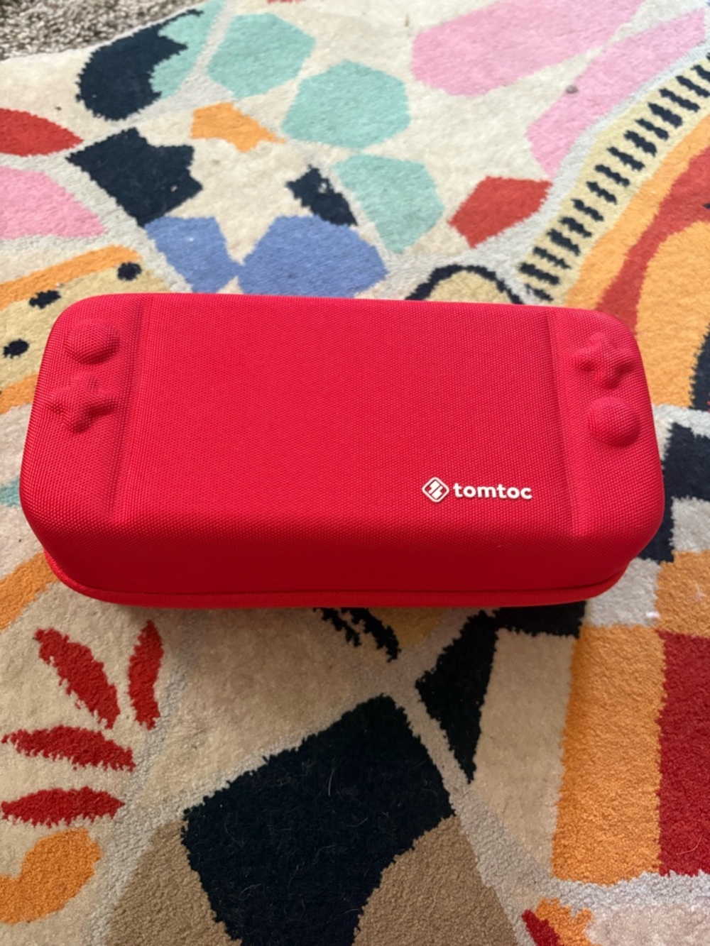 tomtoc Red Nintendo Switch Travel Case